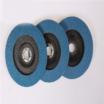 গুণ  AZ AO Stainless Steel Sanding Flap Discs 7 Inch Zirconia Flexible Round কারখানা