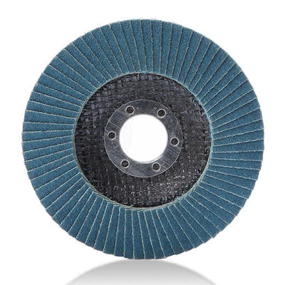 গুণ  Carbon Steel Aluminium Oxide Flap Disc Zirconia T29 Sheet Metal কারখানা
