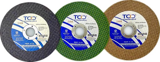 গুণ  TCO Construction Hardware Tools 107x1.6x16mm Die Grinder Cut Off Wheel কারখানা