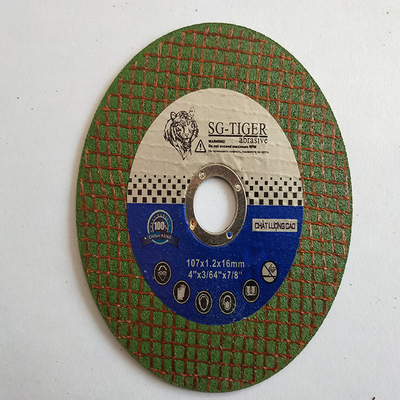 125mm OBM 1.2mm পুরু ঘষিয়া তুলিয়া ফেলিতে সক্ষম কাট অফ ডিস্ক T41 4.5 ইঞ্চি মেটাল কাটিং ডিস্ক